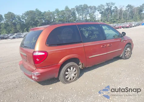 2006 Chrysler Town & Country Touring из США, поврежденный, VIN 2A4GP54L96R728324